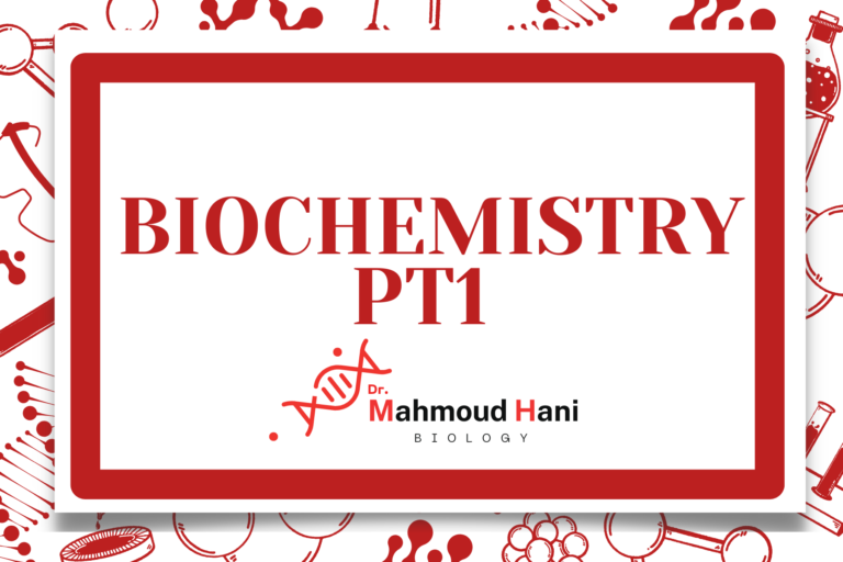 Biochemistry – Pt1