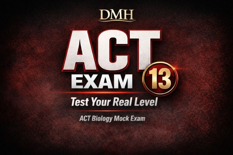 ACT Exam 13