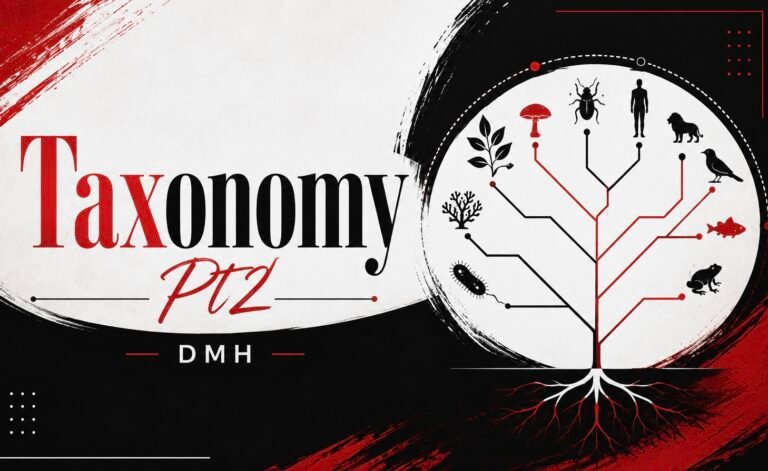 Taxonomy – pt2